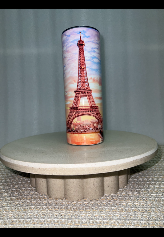 Eiffel Tower tumbler