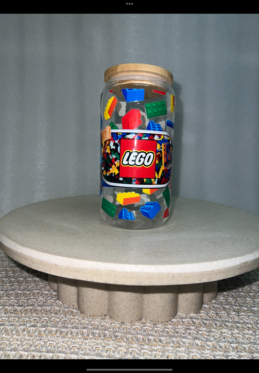 Lego clear glass