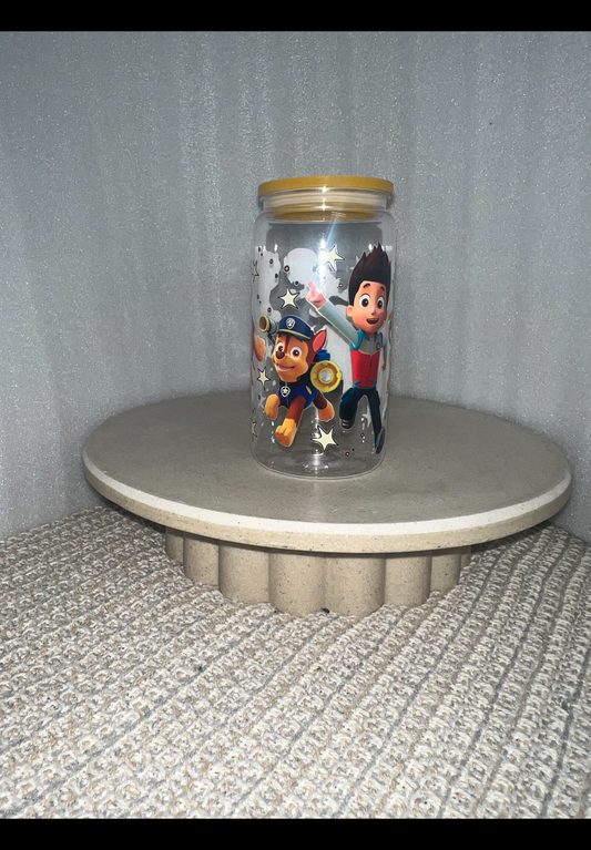 Paw patrol acrylic cup