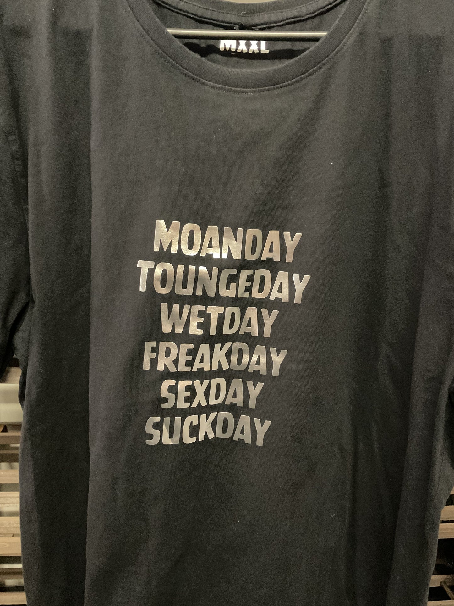 Rude week days T-shirt