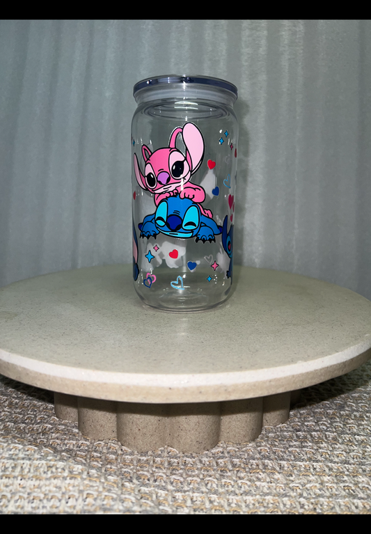 Stitch acrylic cup