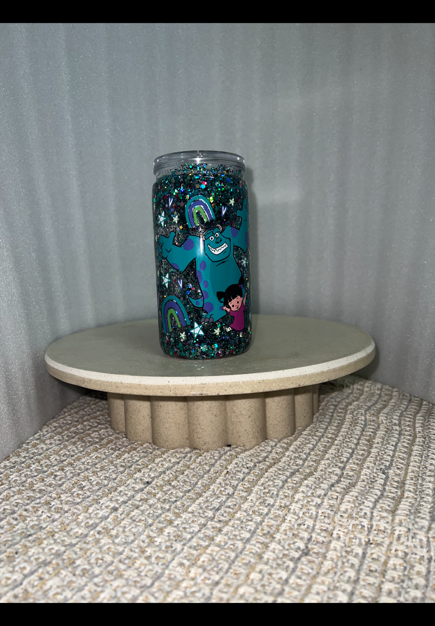 Monsters inc acrylic snow globe