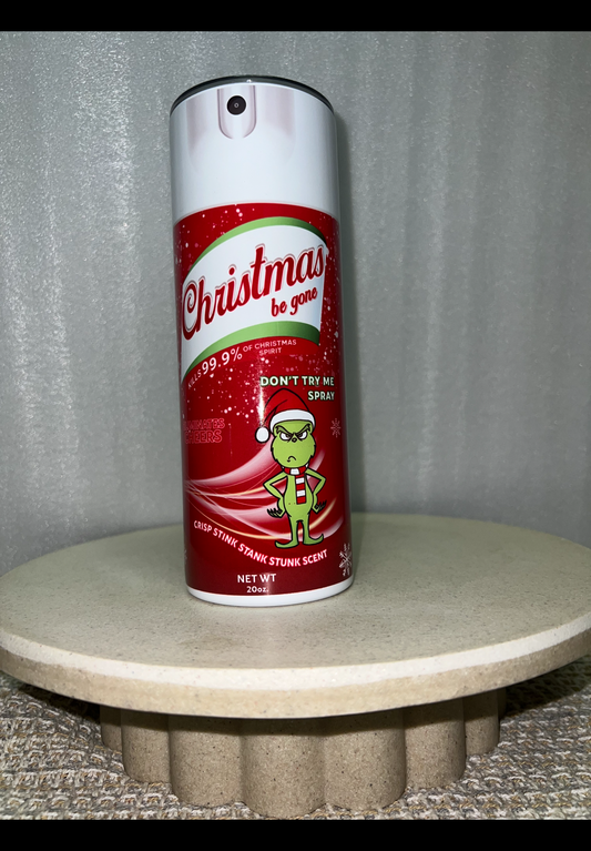 Grinch spray Christmas tumbler