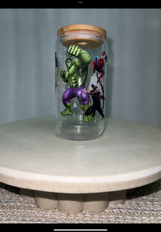 Super hero clear glass