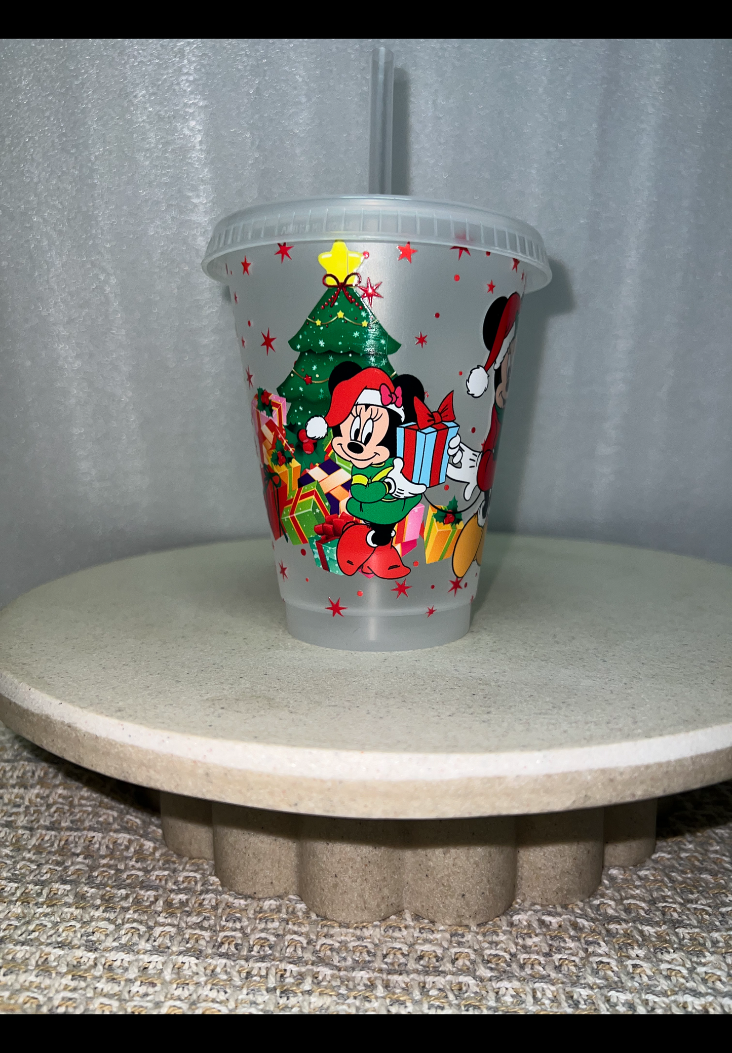 Mickey and Minnie  Christmas cold children’s cup