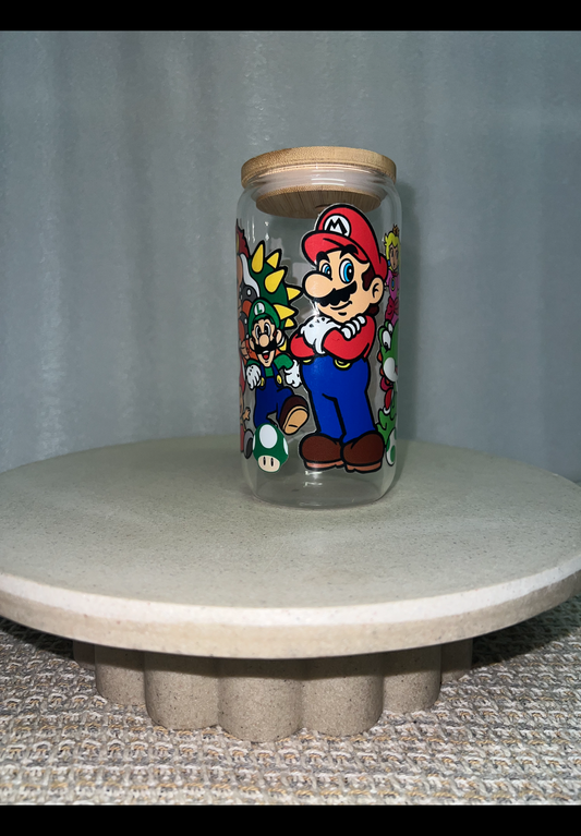 Mario clear glass