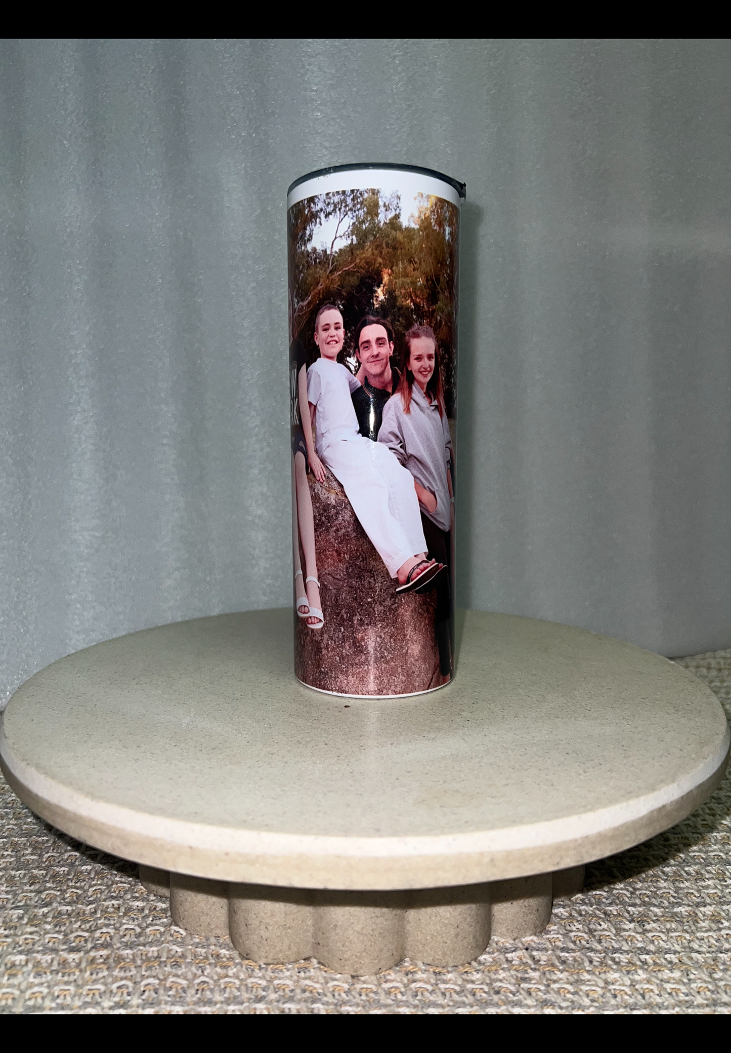 Custom photo tumbler