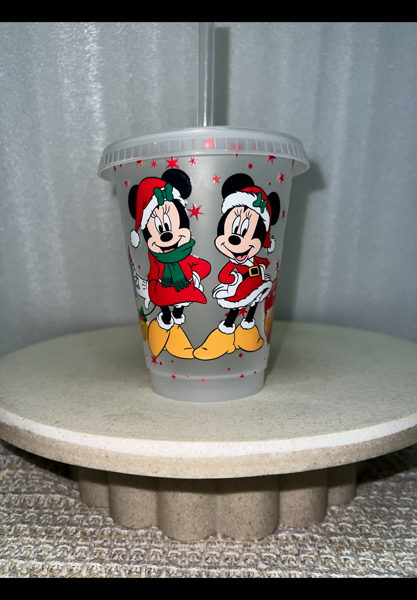 Mickey and Minnie  Christmas cold children’s cup