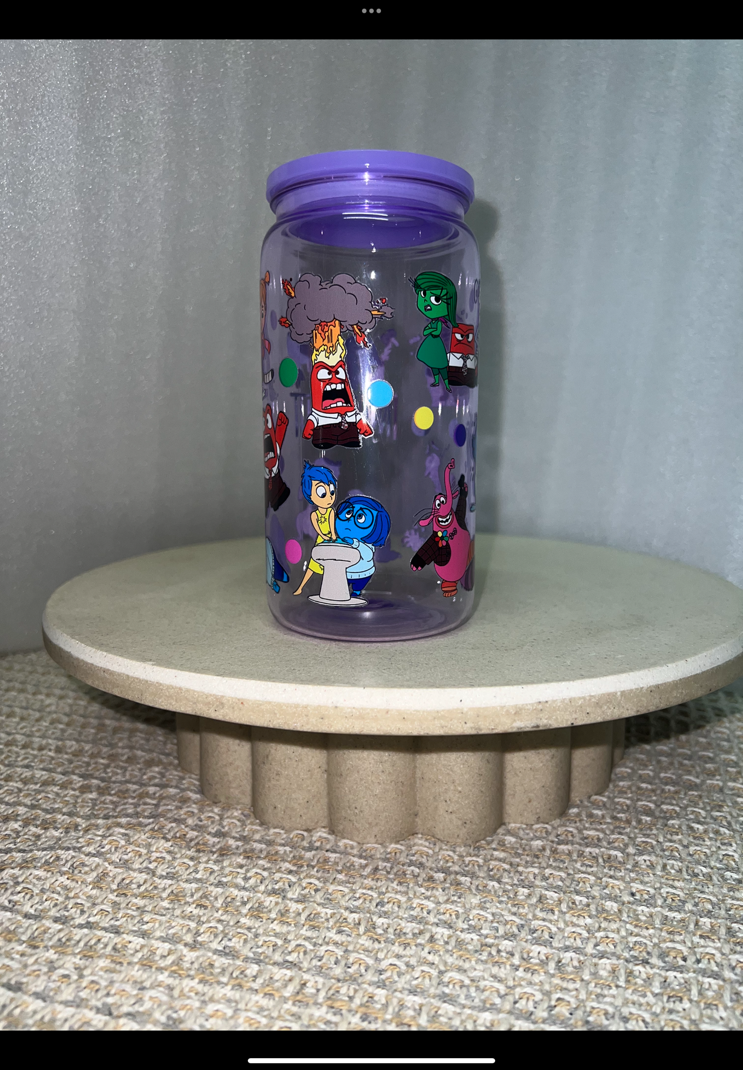 Inside out acrylic kids cup