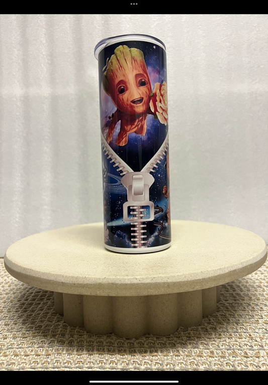 Groot zip tumbler