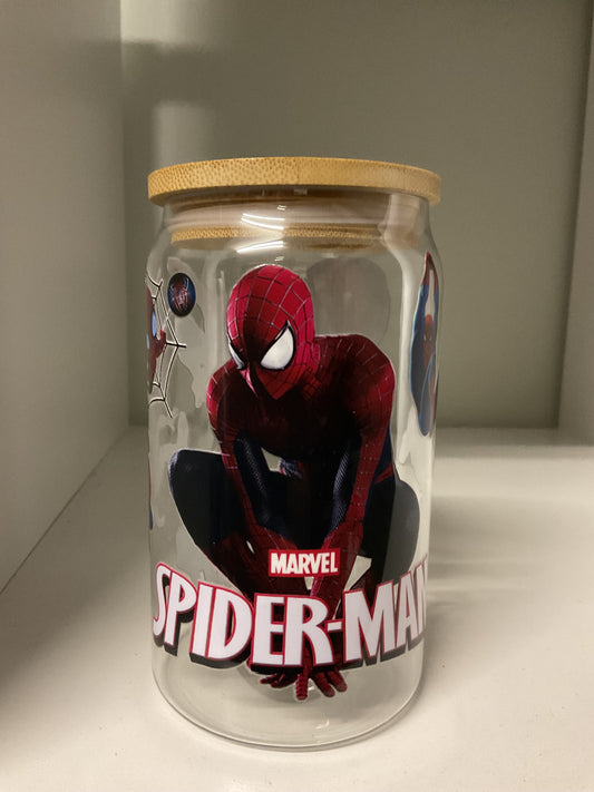 Acrylic kids cup Spider-Man