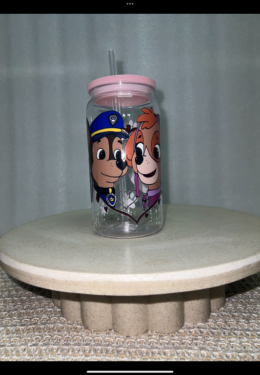 Paw patrol acrylic cup