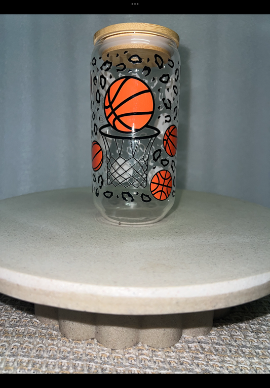 Basketball clear cup