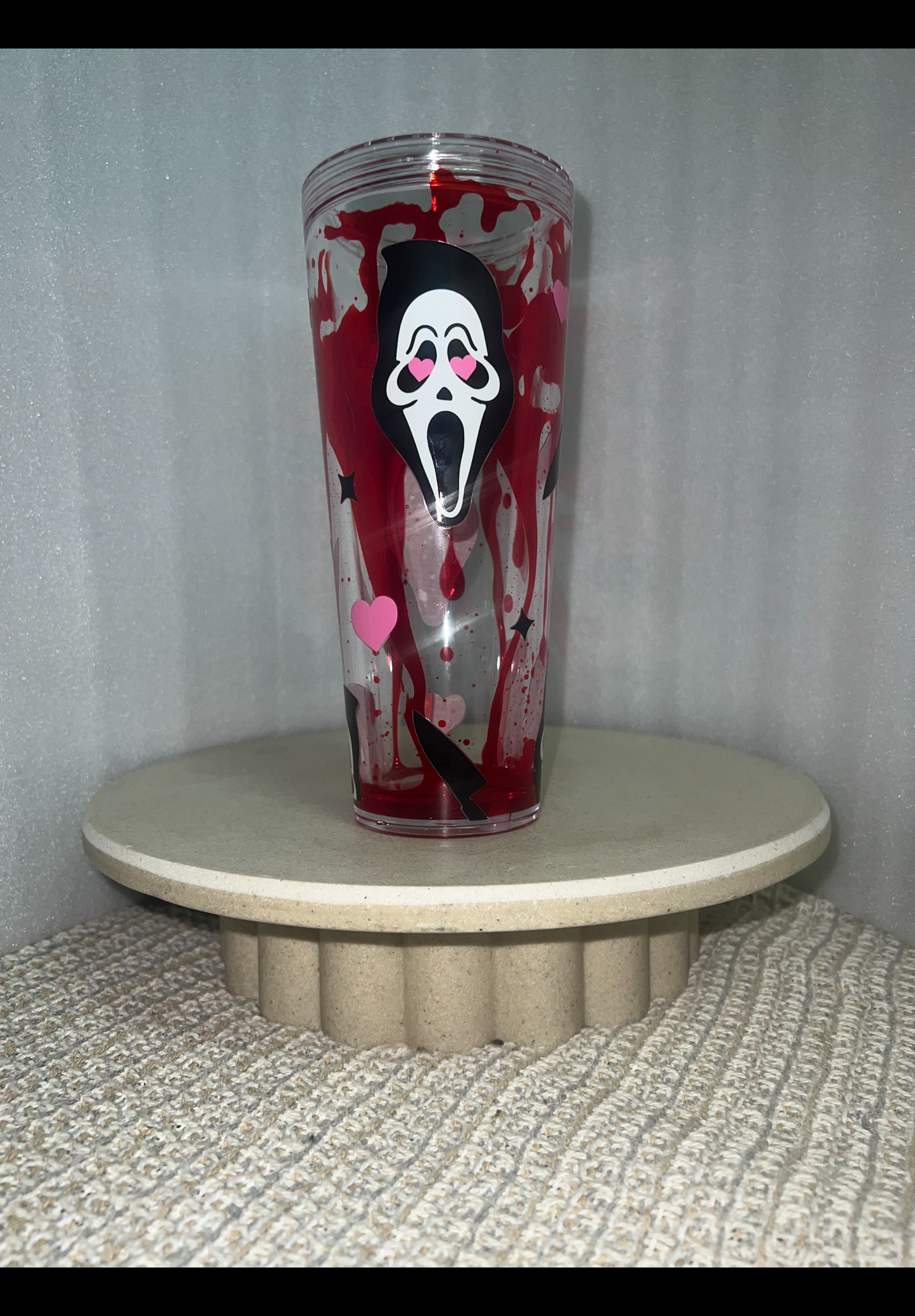 Scream large blood drip cup